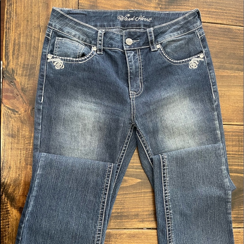 Woman’s Wired Heart Jeans